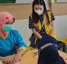 Kegiatan pelayanan Lions Clubs